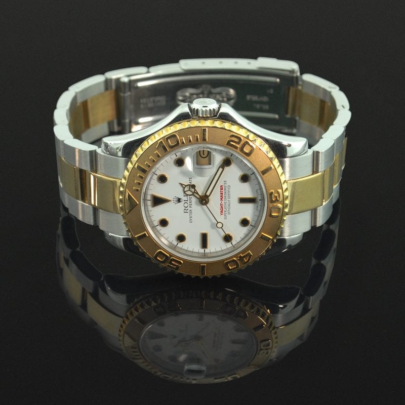 rolex yacht master gold and silver