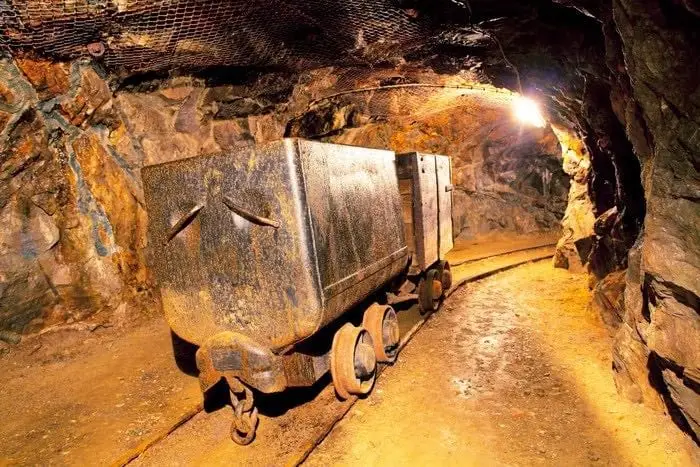 Cart carrying gold