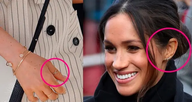 Meghan Markle Wearing Jelwery