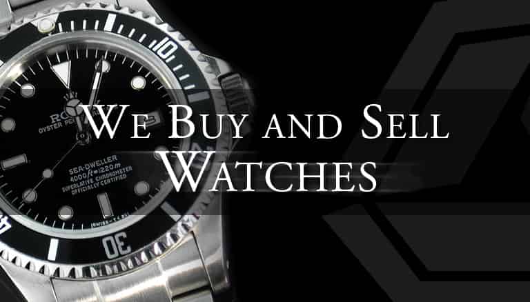 Silver Rolex Watch Banner
