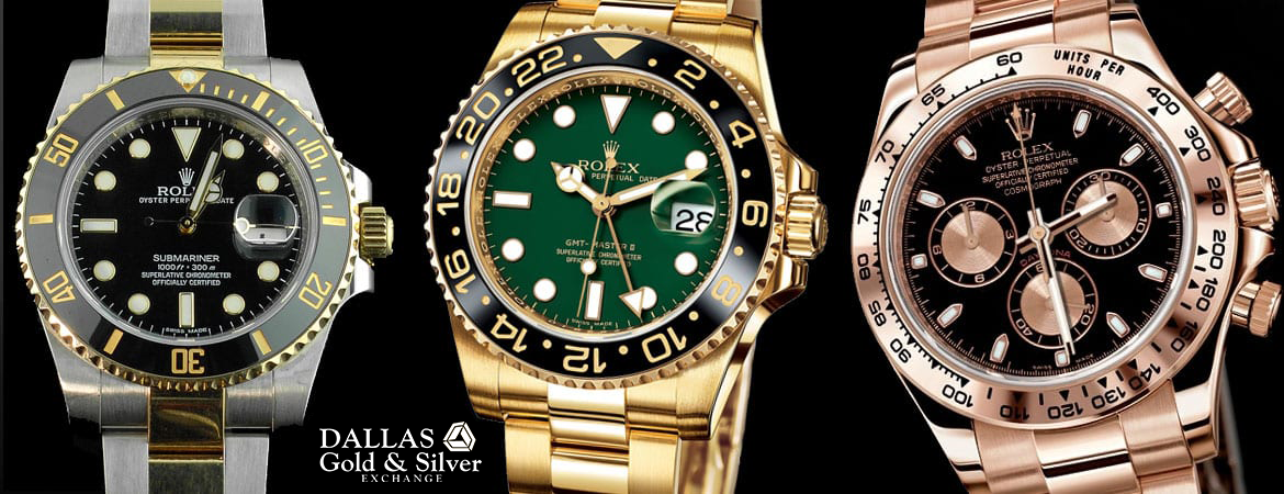 gold rolex mens used