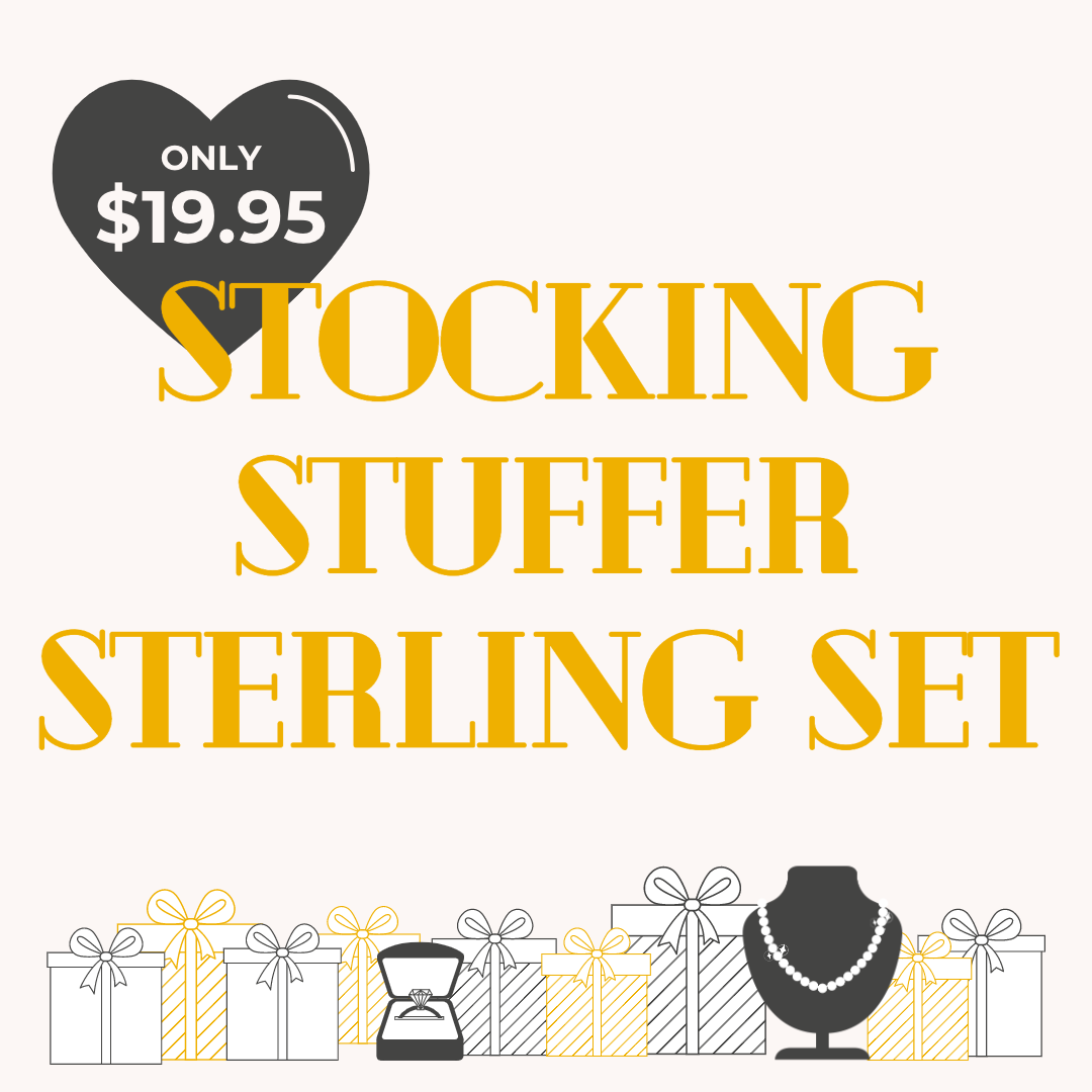 Stocking Stuffer Sterling Set only $19.95