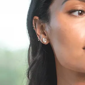 lab-grown diamond studs