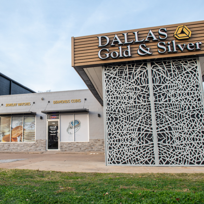Exterior photo of Dallas Gold & Silver Exchange Grapevine