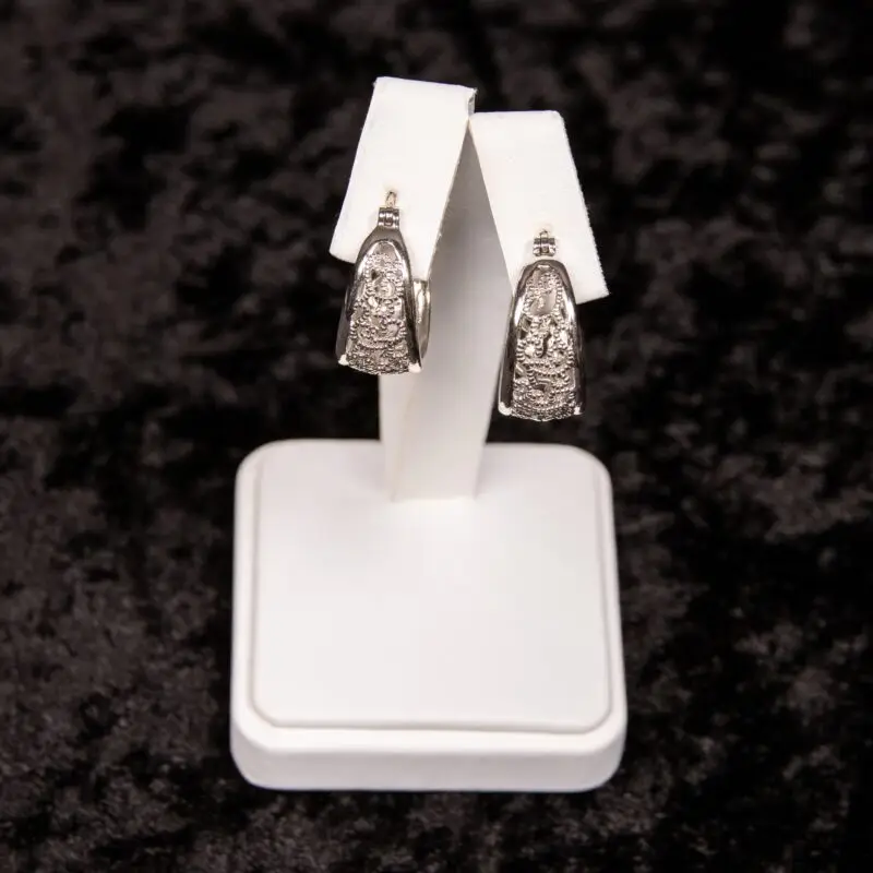 Silver Hoop Earrings